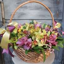 Basket of flowers "Isabella"