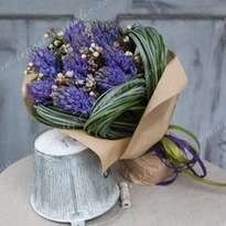 Bouquet of flowers "Ultramarine"