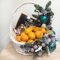New Year's basket №16
