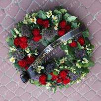 Funeral wreath number 27