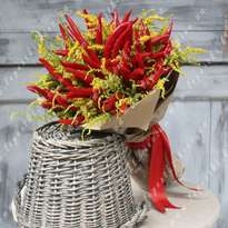 Men's bouquet "Mr. Pepper"