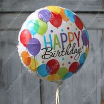 Гелієва кулька "Happy Birthday"
