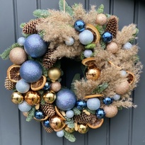 New Year's wreath №1