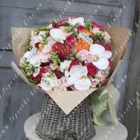 Букет цветов "Великолепие красок"