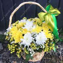 Giselle Chrysanthemum Basket