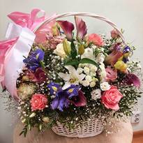 Flower basket "Isolde"