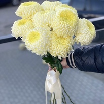 Bouquet of large chrysanthemum