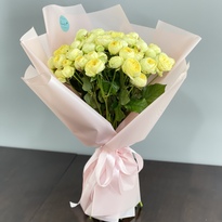 Bouquet of 19 roses Peony Bubbles