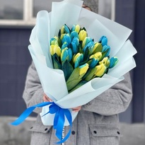 Bouquet of tulips "Ukraine"