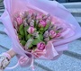 Bouquet of 15 peony tulips