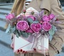 Цветочный конверт с розой Мисти Баблс