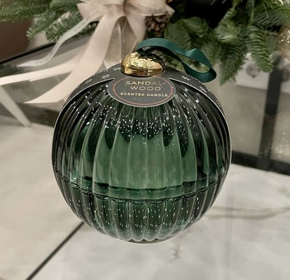 Sandalwood aroma ball candle, 150 ml