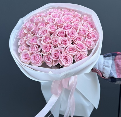 Bouquet of 51 Pink Roses